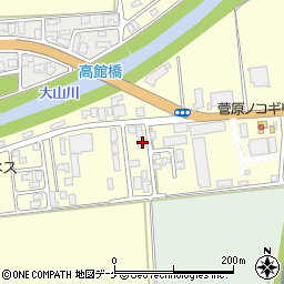 山形県鶴岡市友江川向43-14周辺の地図