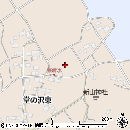 宮城県栗原市志波姫堀口藤清水周辺の地図