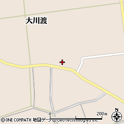 山形県鶴岡市大川渡三社前8周辺の地図