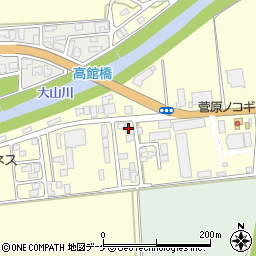 山形県鶴岡市友江川向43-13周辺の地図