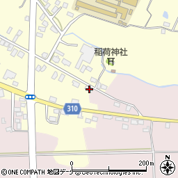 山形県新庄市金沢2187周辺の地図