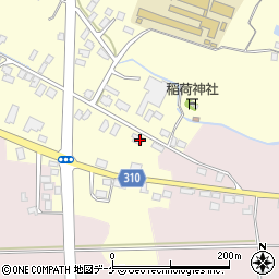 山形県新庄市金沢2188周辺の地図