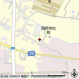 山形県新庄市金沢2182周辺の地図