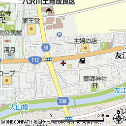 山形県鶴岡市友江町4周辺の地図