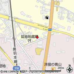 山形県新庄市金沢2271周辺の地図
