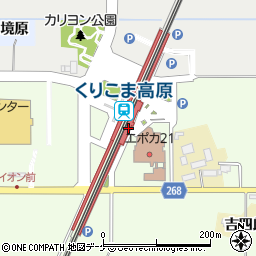 宮城県栗原市志波姫新熊谷284周辺の地図