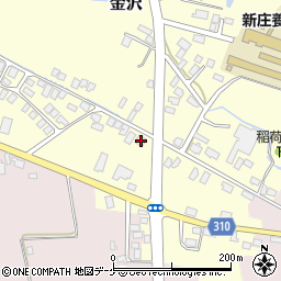 山形県新庄市金沢2197周辺の地図