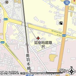 山形県新庄市金沢2277周辺の地図