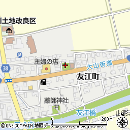 山形県鶴岡市友江町17-25周辺の地図