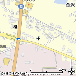 山形県新庄市金沢2258周辺の地図