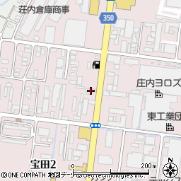 白新商会庄内支店周辺の地図