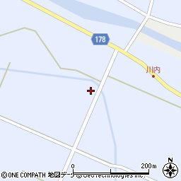 宮城県栗原市一迫真坂堰の上周辺の地図