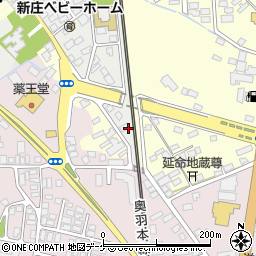 山形県新庄市上金沢町15周辺の地図