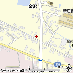 山形県新庄市金沢2166周辺の地図