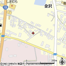山形県新庄市金沢2153周辺の地図