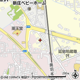 山形県新庄市金沢3100周辺の地図
