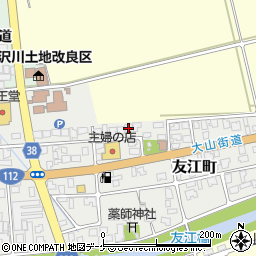 山形県鶴岡市友江町17-32周辺の地図