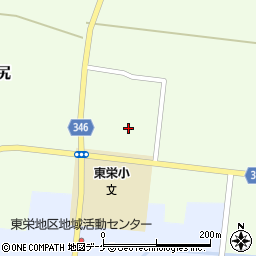 山形県鶴岡市川尻町上周辺の地図