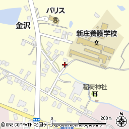 山形県新庄市金沢1956-1周辺の地図
