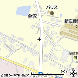 山形県新庄市金沢1964周辺の地図