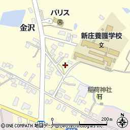 山形県新庄市金沢1955周辺の地図