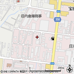 荘内米穀商業協組鶴岡営業所周辺の地図