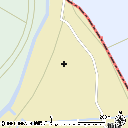 宮城県登米市中田町石森新糠塚周辺の地図