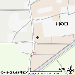宮城県栗原市志波姫新川の口周辺の地図