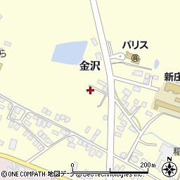 山形県新庄市金沢1970周辺の地図