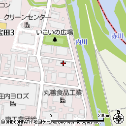 鶴岡発條株式会社周辺の地図