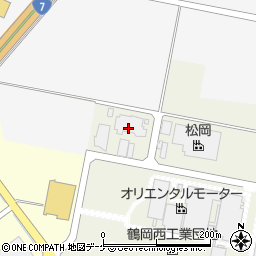 株式会社東北新菱　山形工場周辺の地図