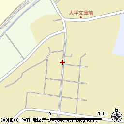 宮城県栗原市志波姫南郷蓬田97-107周辺の地図