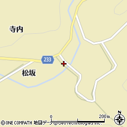 鱒渕簡易郵便局周辺の地図