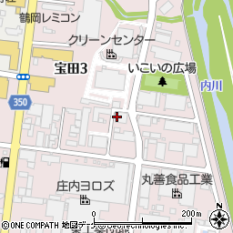 鈴木石材本店東工業団地工場周辺の地図