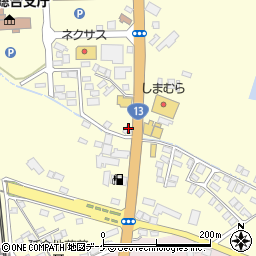 山形県新庄市金沢2148周辺の地図