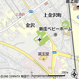山形県新庄市金沢2847周辺の地図