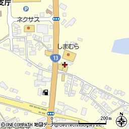 日産レンタカー新庄店周辺の地図