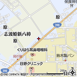 宮城県栗原市志波姫八樟貝の堀周辺の地図