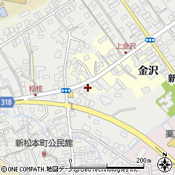 山形県新庄市金沢2329周辺の地図