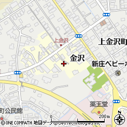 山形県新庄市金沢2318周辺の地図