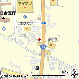 山形県新庄市金沢2008周辺の地図