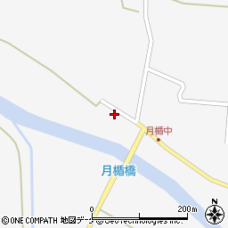 山形県最上郡最上町月楯340周辺の地図