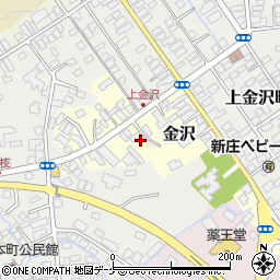 山形県新庄市金沢2319周辺の地図