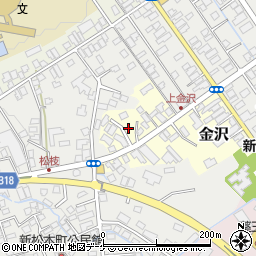 山形県新庄市金沢2503周辺の地図