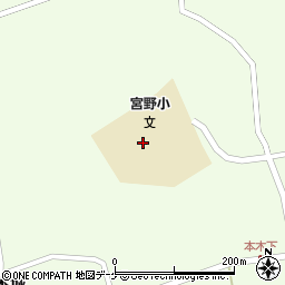 宮城県栗原市築館上宮野台周辺の地図