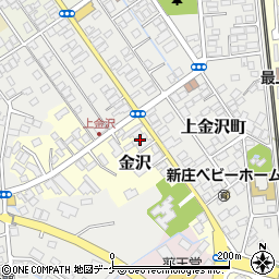 山形県新庄市金沢2484周辺の地図