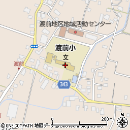 山形県鶴岡市渡前中屋敷1周辺の地図