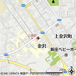 山形県新庄市金沢2482周辺の地図