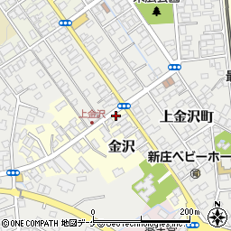 山形県新庄市金沢2481周辺の地図