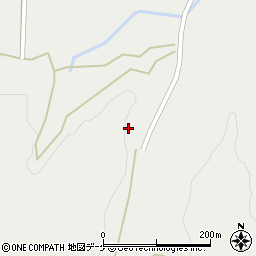 宮城県栗原市一迫北沢洲崎周辺の地図